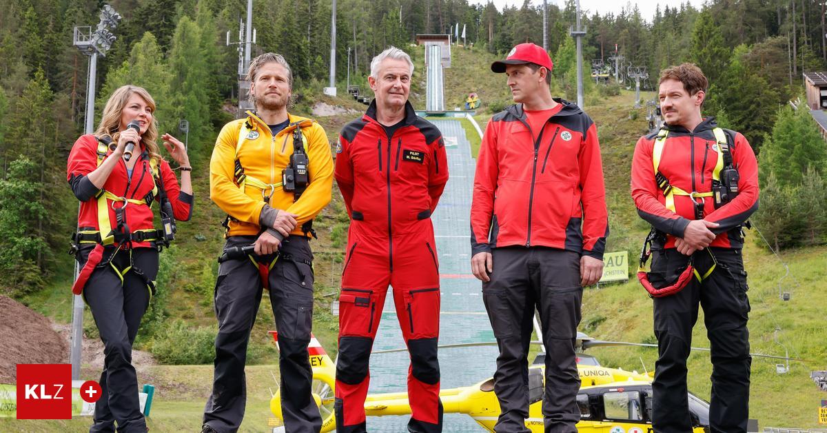  Foto zu 1500 Begeisterte: Serienstars in Aktion beim 3. Bergretter-Fantag in Ramsau 